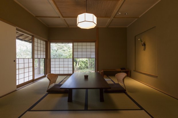 露天付和室／1番館