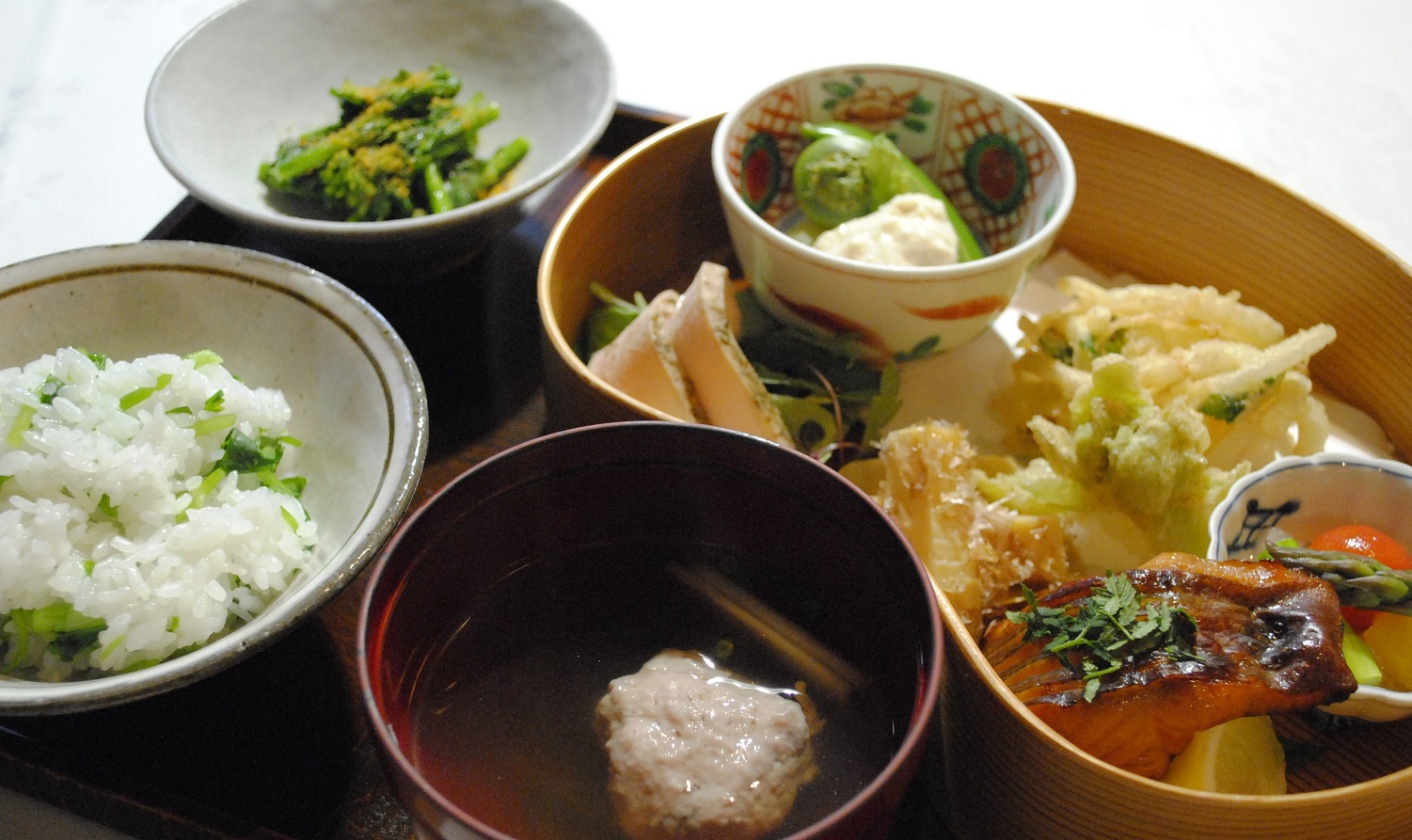 春の彩り膳
